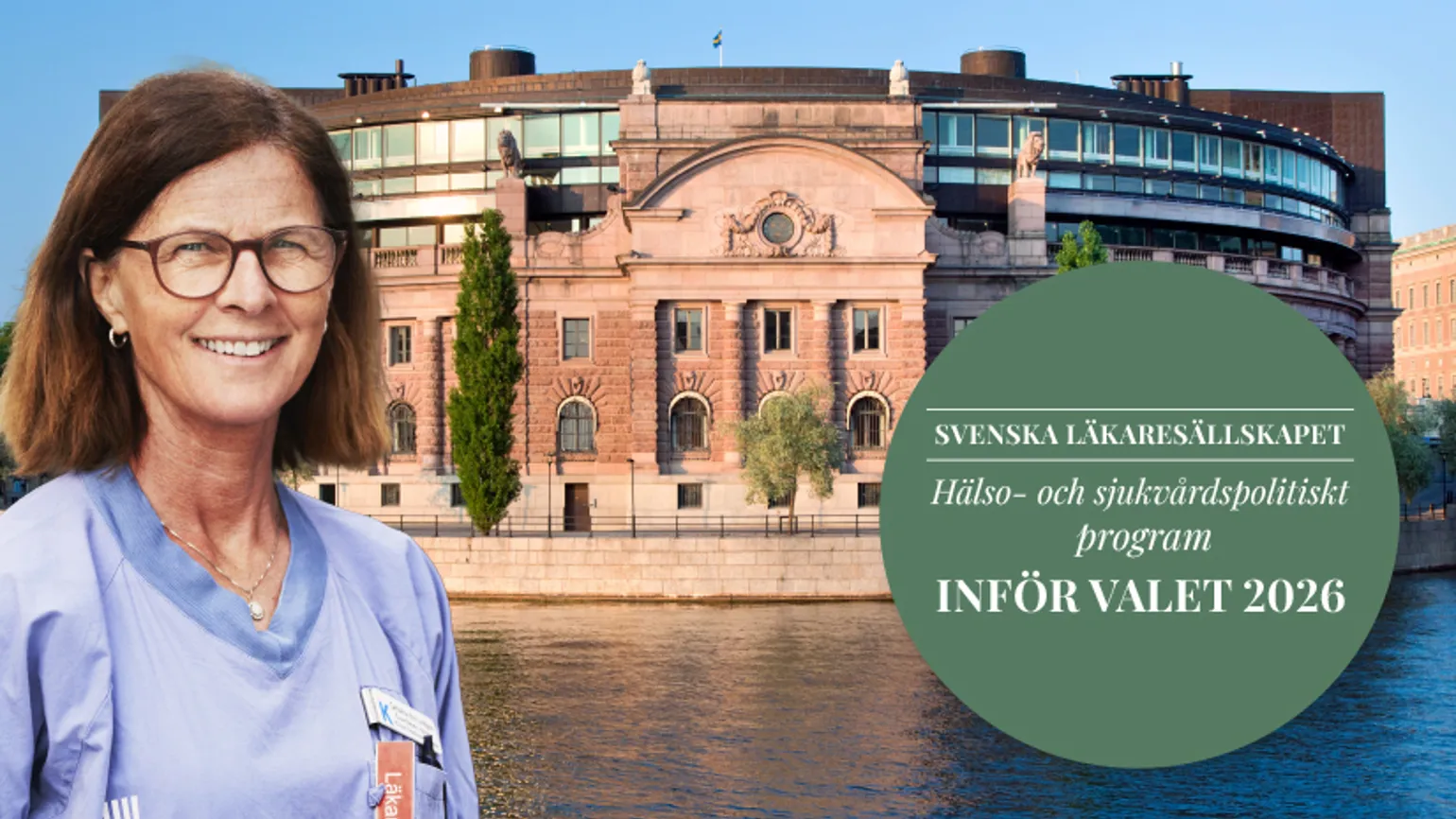 Svenska Läkaresällskapet lanserar hälso- och sjukvårdspolitiskt program inför valet 2026